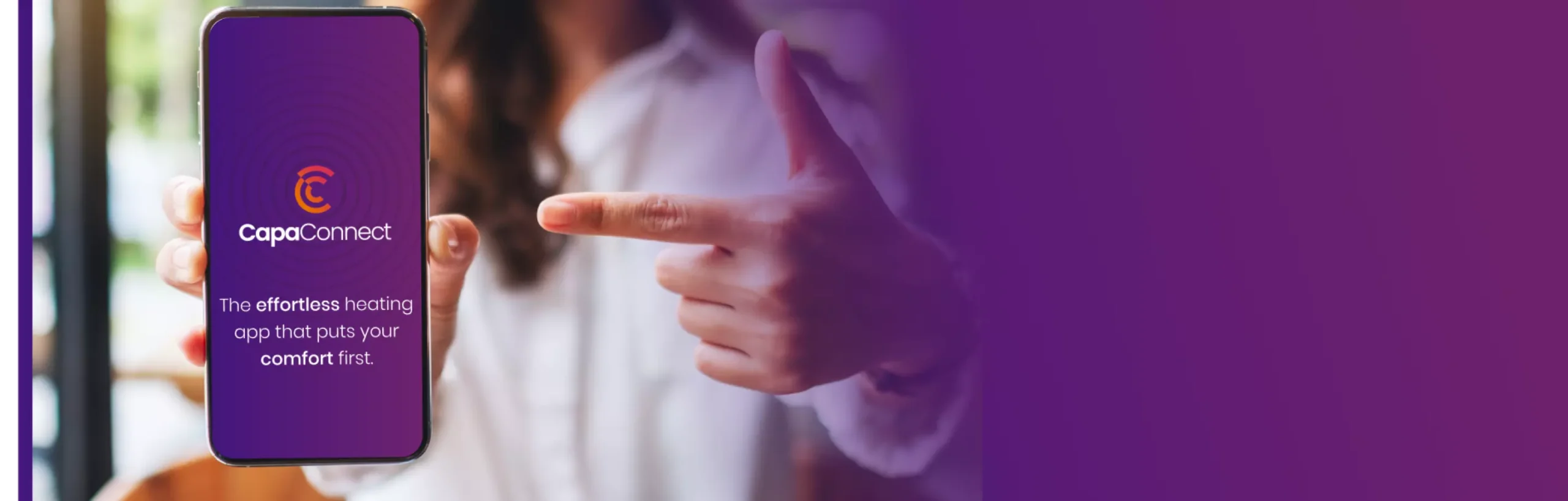 Διεπαφή εφαρμογής CapaConnect - Ρύθμιση θερμοκρασίας και εβδομαδιαίος προγραμματισμός