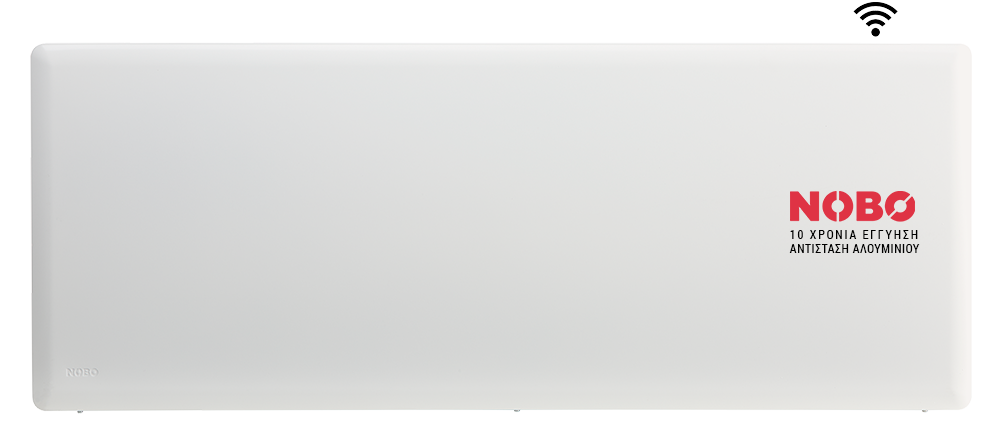 Θερμοπομπός NOBO NTL4R WiFi λευκός με ενσωματωμένο δέκτη WiFi CapaConnect